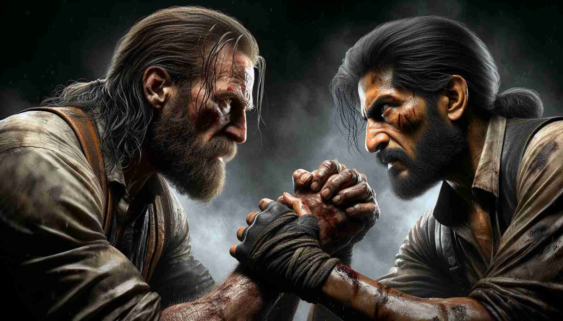 Epic Showdown: McIntyre Takes Down Saman