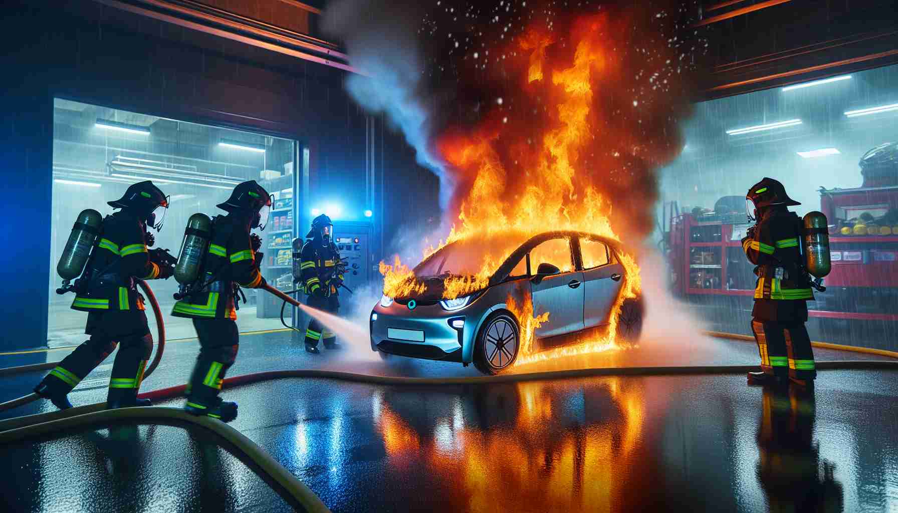 Shocking Truth About Electric Vehicle Fires! What Firefighters Face