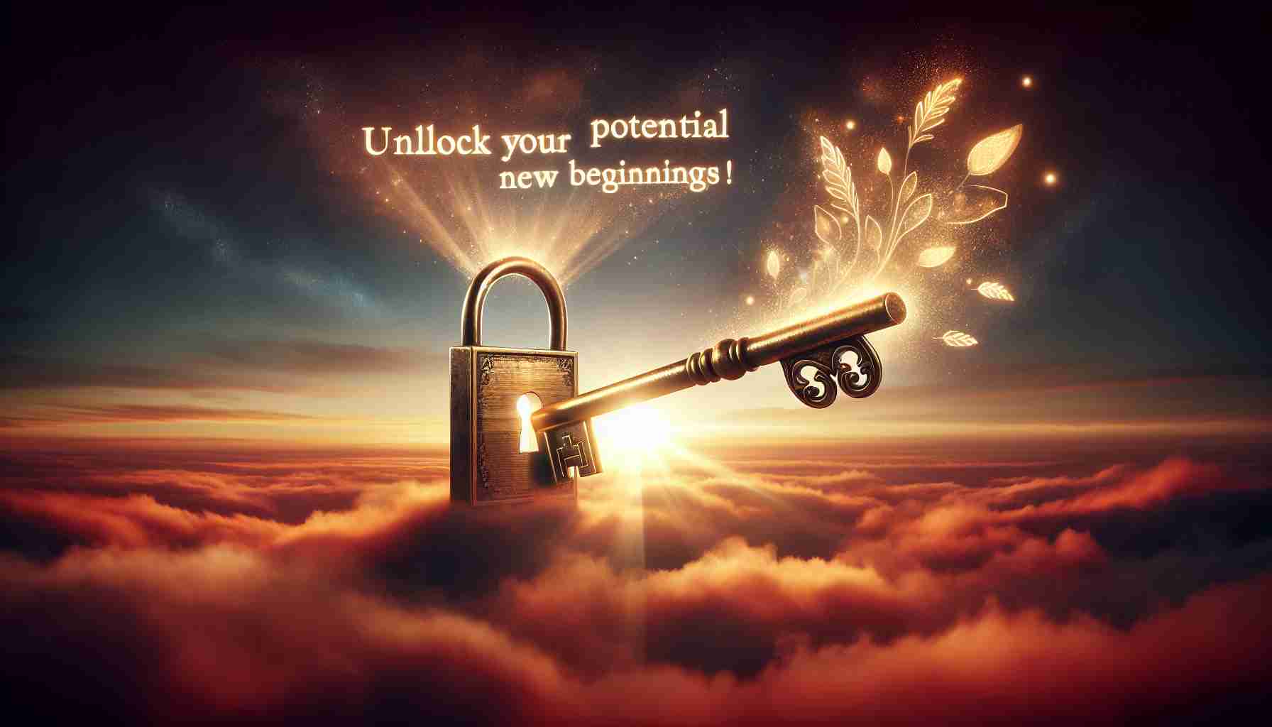 Unlock Your Potential Today! Embrace New Beginnings