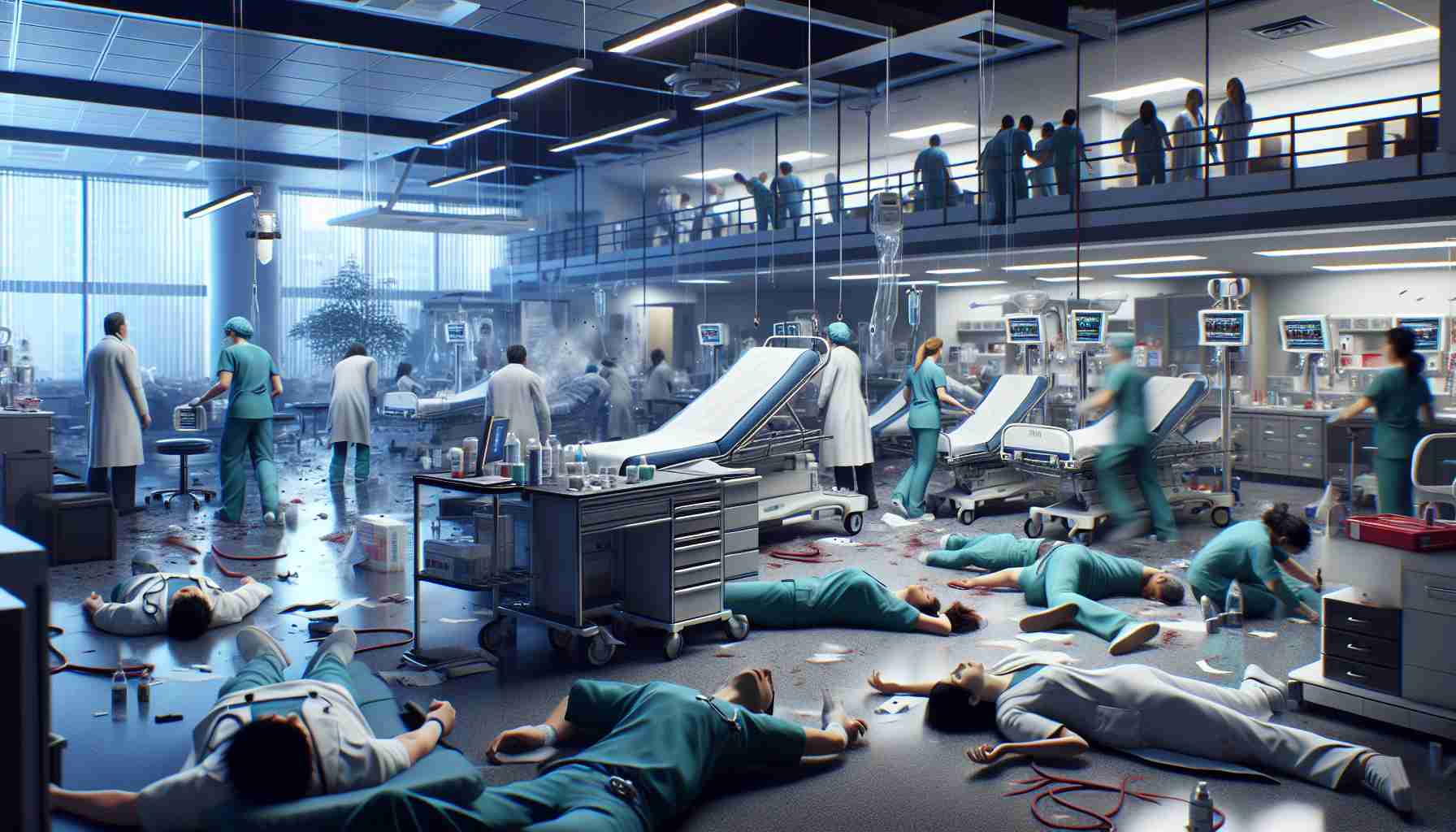 Shocking Attack at Healthcare Facility! Multiple Injuries Reported