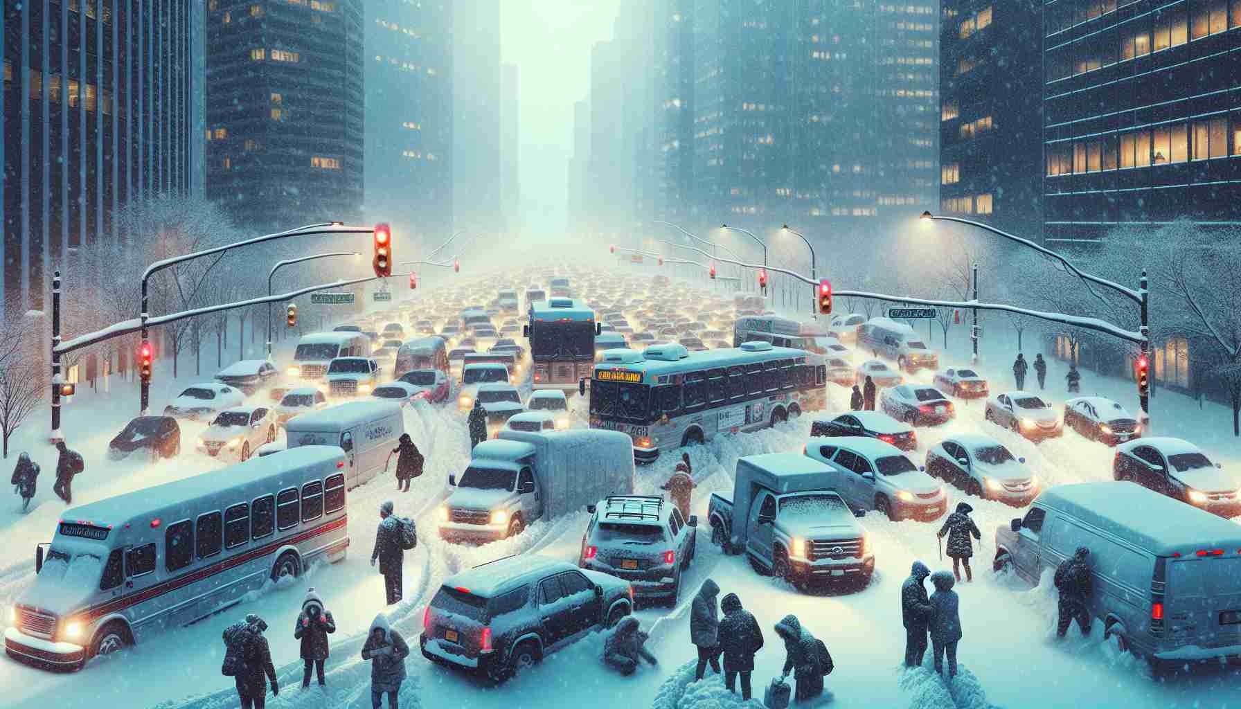 Traffic Mayhem: Snow Disrupts Morning Commute Traffic Mayhem: Snow Disrupts Morning Commute