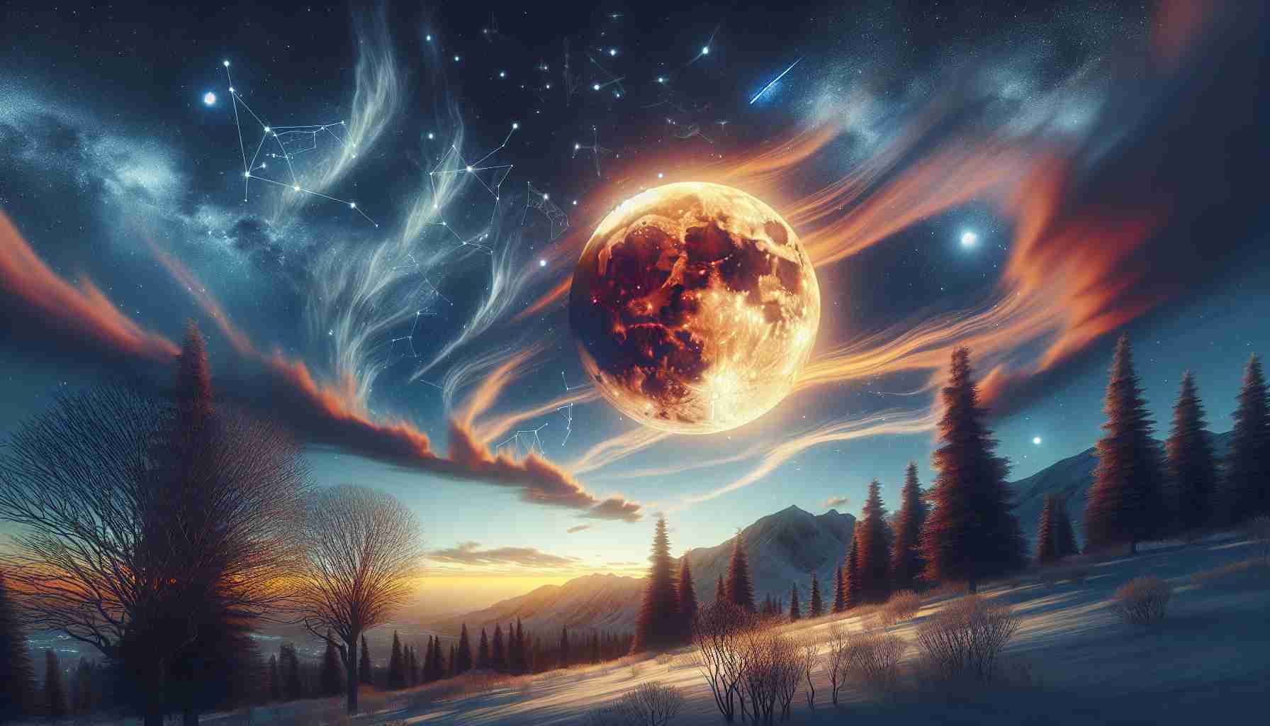January’s Sky Show: Witness the Fascinating Wolf Moon