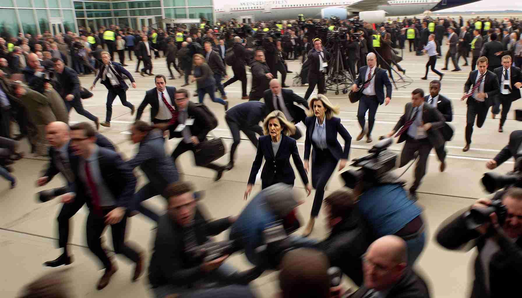 Breaking News: Chaos During Marine Le Pen’s Departure