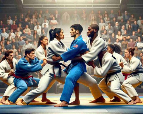 Exciting Showdown! High School Judo Teams Clash for Glory Exciting Showdown! High School Judo Teams Clash for Glory