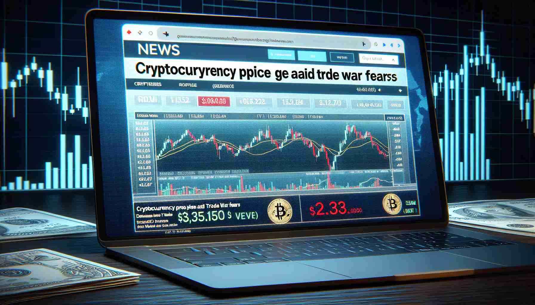 Cryptocurrency Prices Plunge Amid Trade War Fears