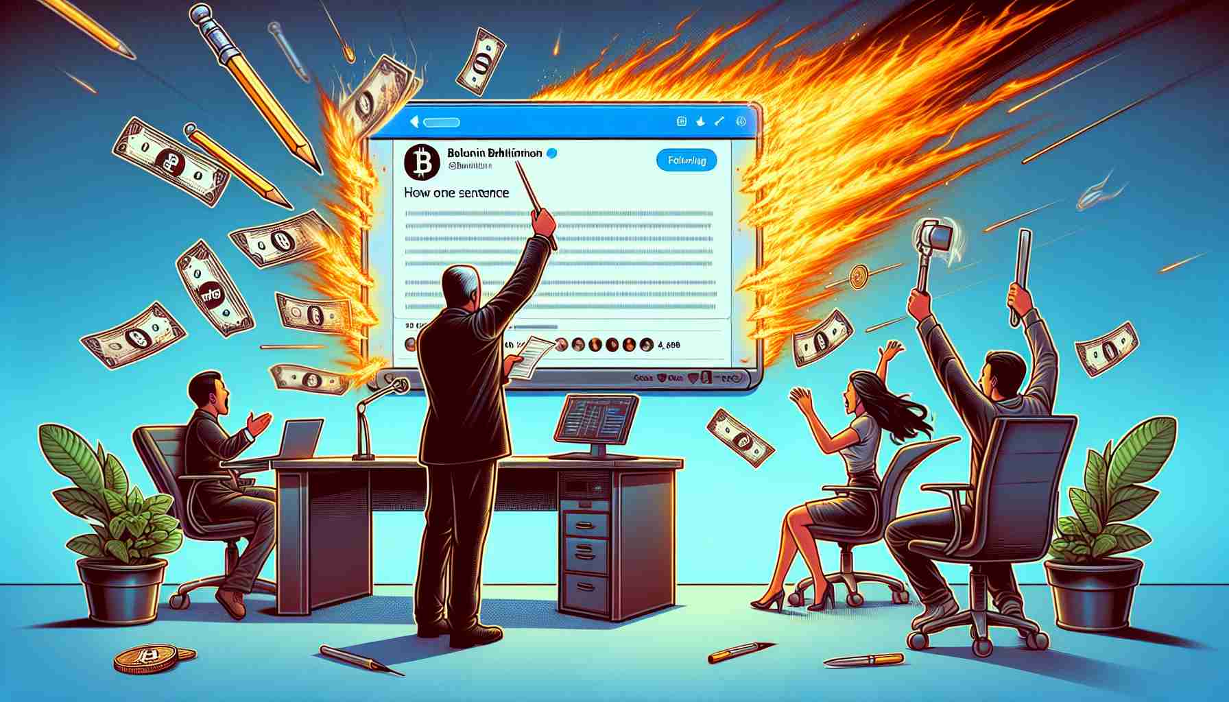 A Tweet That Shook the Crypto World: How One Sentence Ignited a Market Frenzy