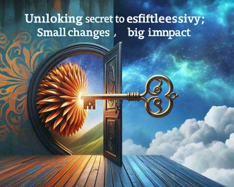 Unlocking the Secret to Effortless Productivity: Small Changes, Big Impact Unlocking the Secret to Effortless Productivity: Small Changes, Big Impact