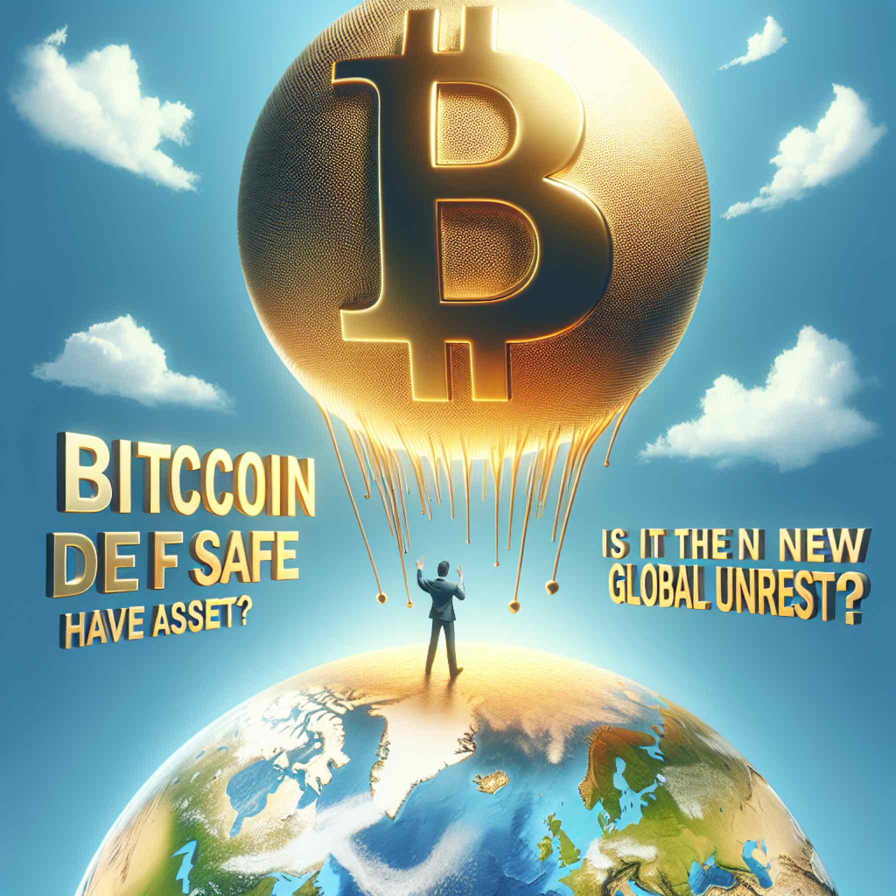 Bitcoin vzdoruje gravitaci: Je to nový bezpečný přístav v době světového neklidu? 