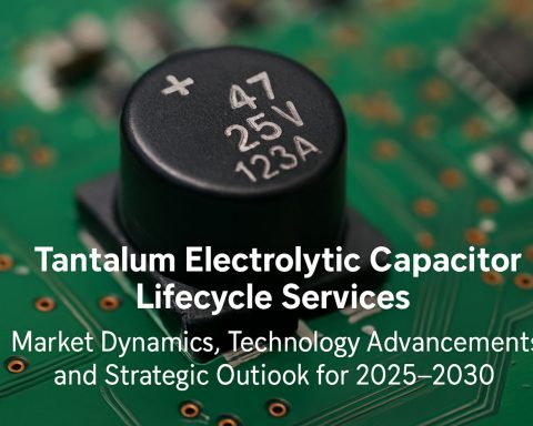 Tantalum Electrolytic Capacitor Lifecycle Services: Market Dynamics, Technology Advancements, and Strategic Outlook for 2025–2030 Tantalum Electrolytic Capacitor Lifecycle Services: Market Dynamics, Technology Advancements, and Strategic Outlook for 2025–2030